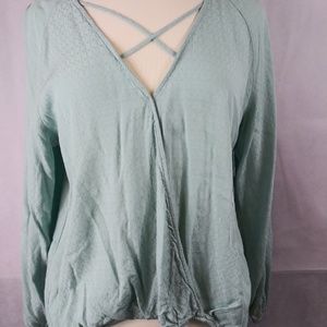 Large Blue/Green Massini top